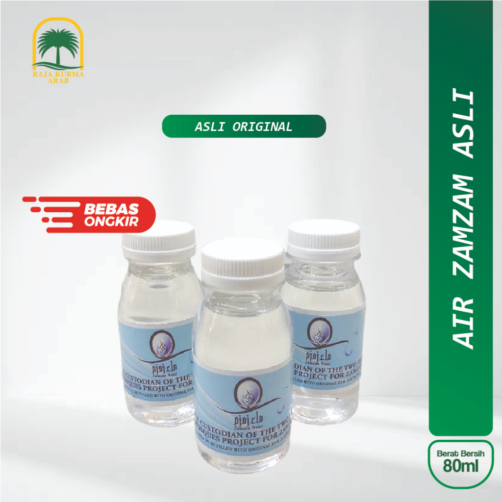 

Air Zam Zam 80 ml 100% Asli