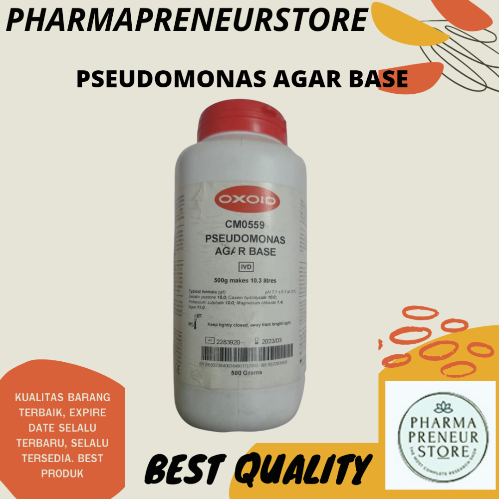 PSEUDOMONAS AGAR BASE 500 GRAM OXOID BEST QUALITY