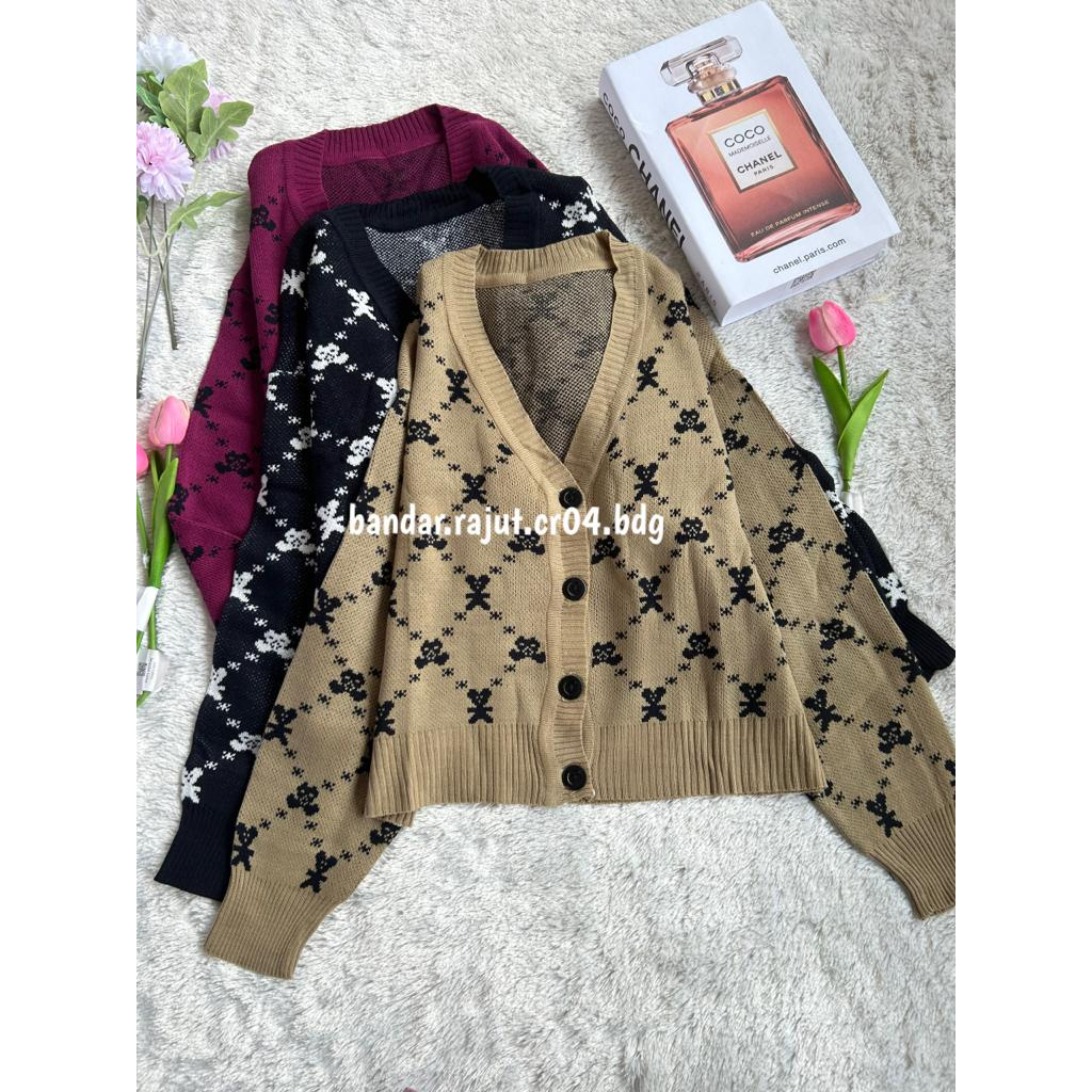 CARDIGAN RAJUT JUANITA BRANDED 7 GATE