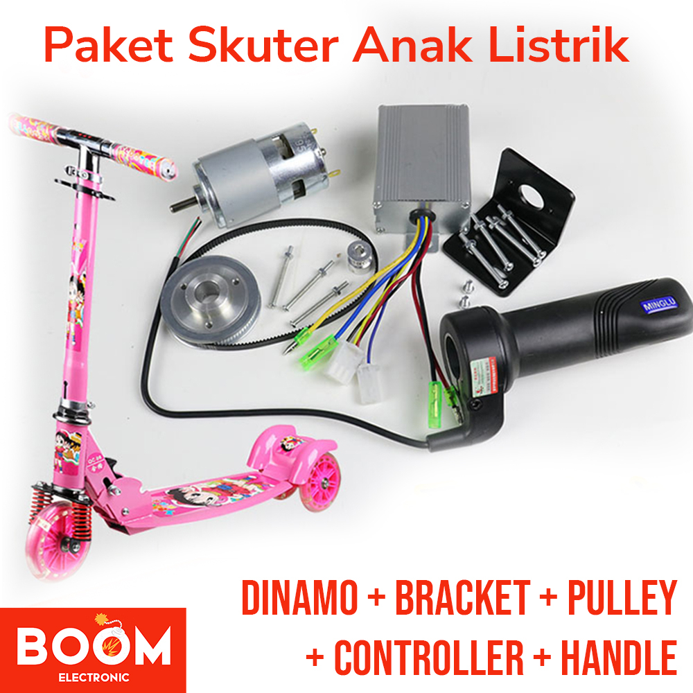 PAKET!! Dinamo Motor 795 Skuter Listrik / Kit Konversi Skuter (7317)