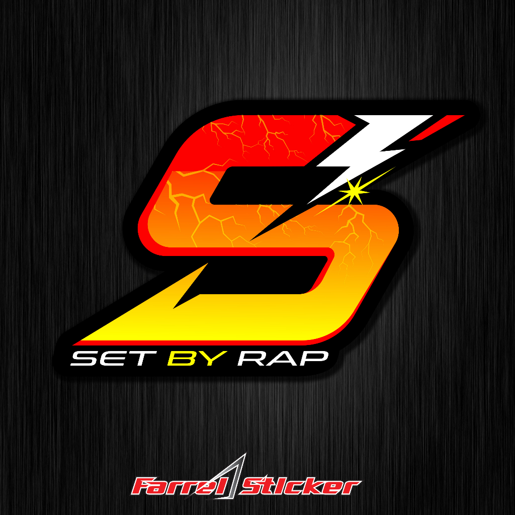 Sticker Set By Rap stiker logo S setbyrap