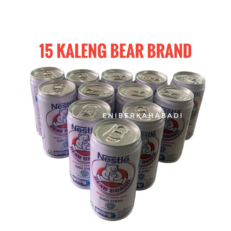 

Bear Brand 1/2 dus isi 15 kaleng x 189ml (Maret 2026)