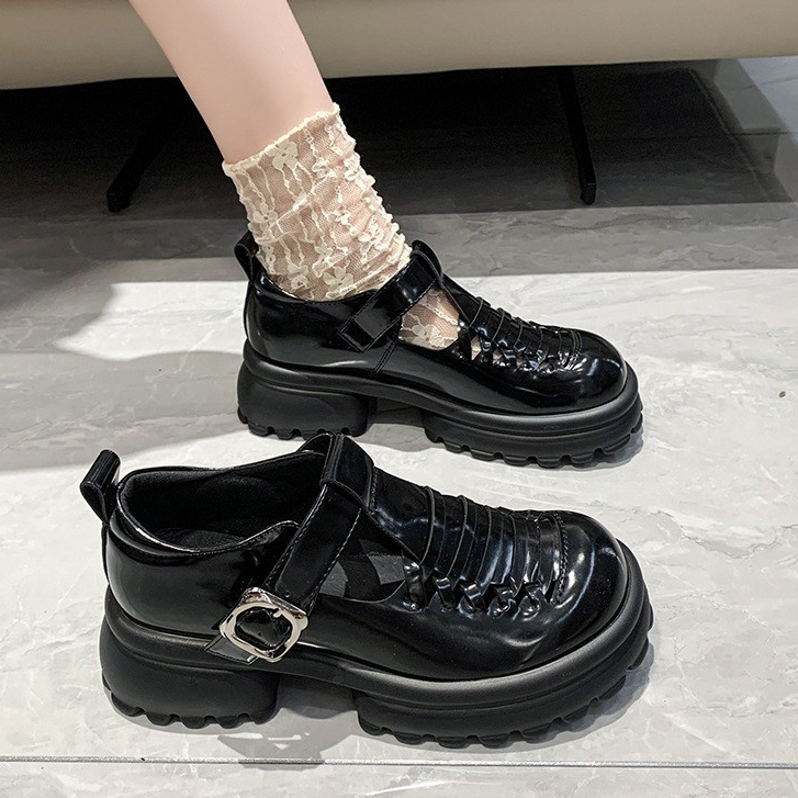 AVANCEID 1927 Sepatu Sneakers Boots Wanita Kerja Docmart Hitam Import