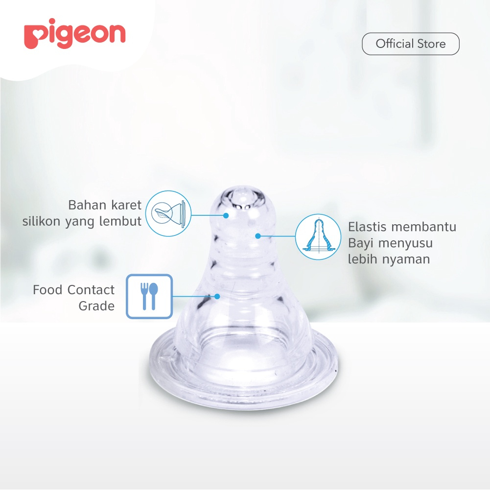 Botol Susu Pigeon Peristaltic Nipple 120ml Buy 2 get 1