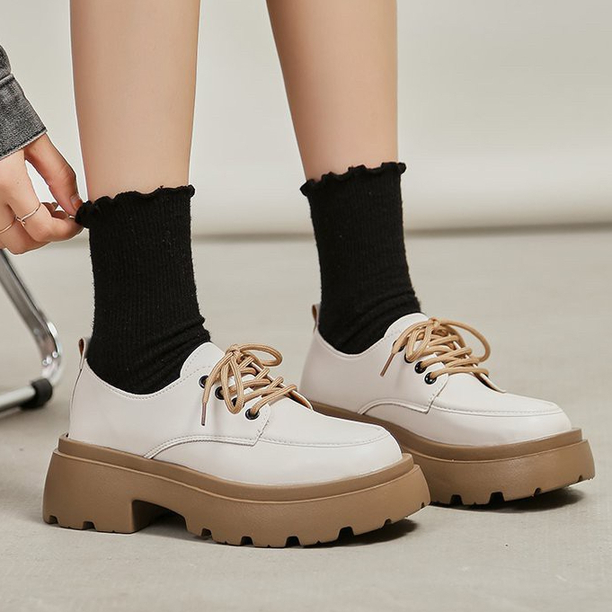 AVANCEID 1925 Sepatu Sneakers Boots Wanita Kerja Docmart Hitam Import