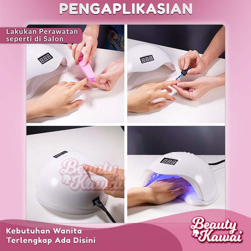 Sinar UV Kutek LED Perawatan Kuku SUN Mini Portable USB