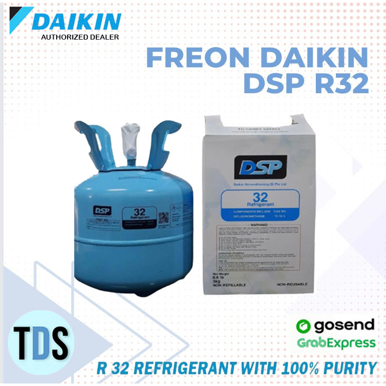 FREON AC DAIKIN DSP R32 - 3 KG / DAIKIN REFRIGERANT R32
