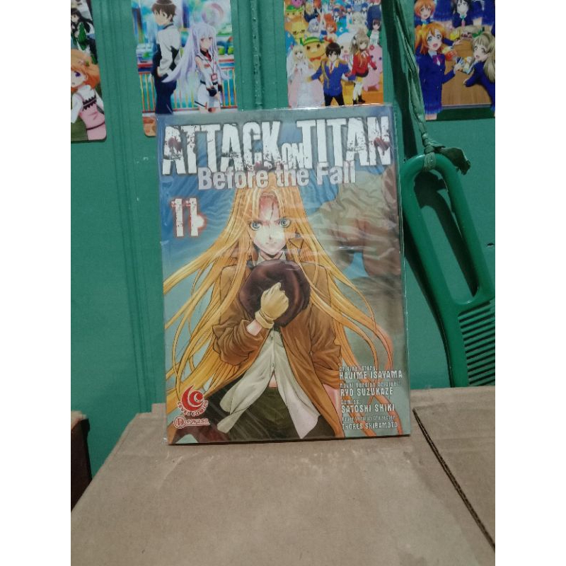 Komik attack on Titan before the fall 11 / komik attack on Titan before the fall vol 11