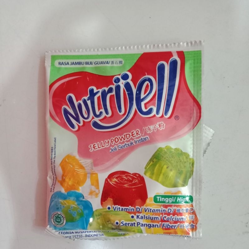 

Nutrijel jelly powder 15gr /rasa jambu biji