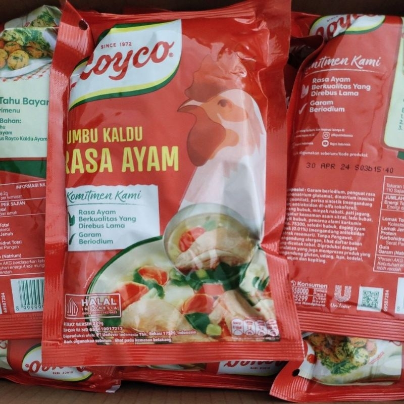 

Royco kaldu ayam bubuk 220gr