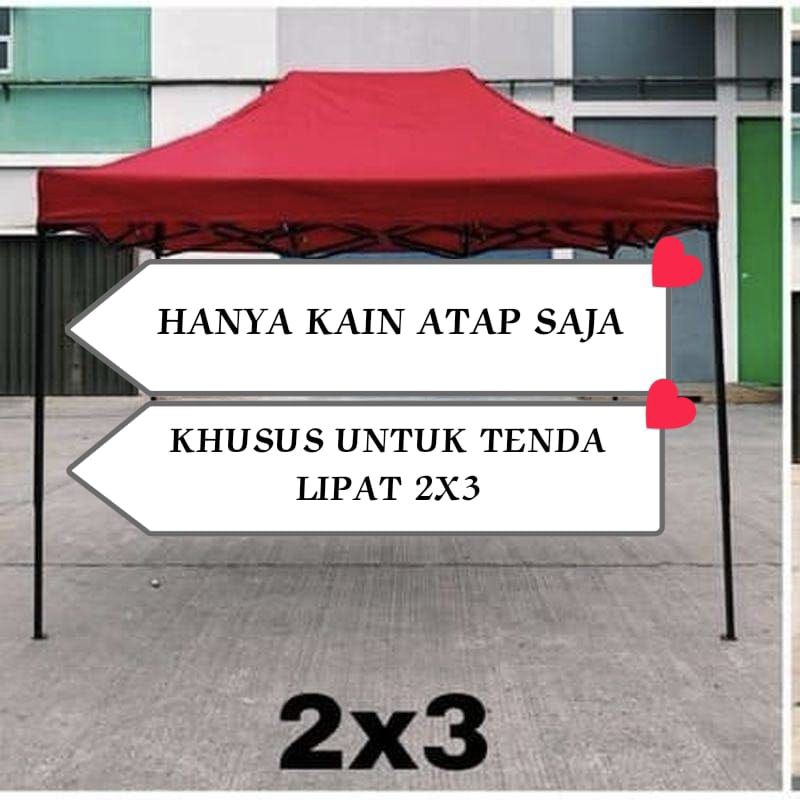 atap tenda lipat 2x3 kain terpal tenda lipat 2x3 atap terpal tebal