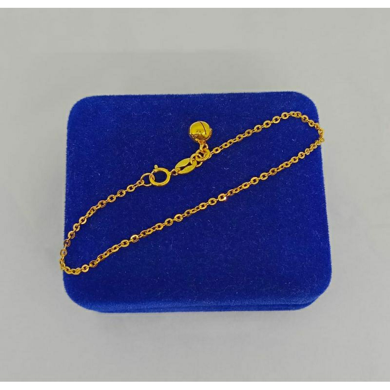 Gelang Nori vensy + 1bel / perhiasan perak 925 berlapis emas/gelang tangan wanita terbaru