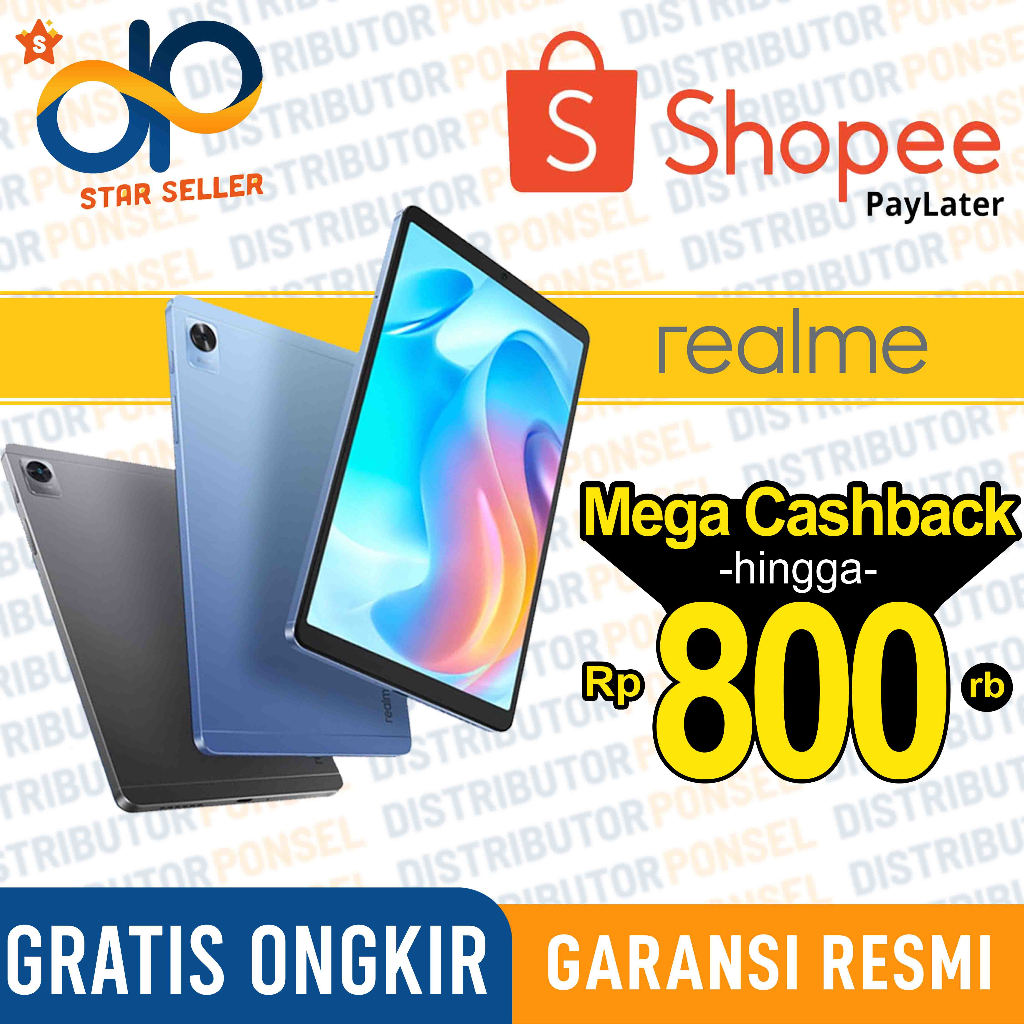 Realme Pad Mini LTE 4/64 3/32 GB Garansi Resmi Realme Pad Mini Wifi Not Tablet Tab Mi Pad 5