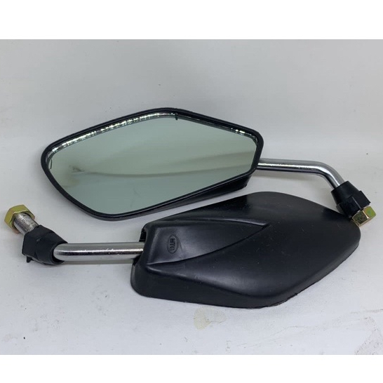 SPION MINI SHOGUN SP TANGKAI HITAM DAN CHROME UNIVERSAL HND / YMH HARGA SEPASANG