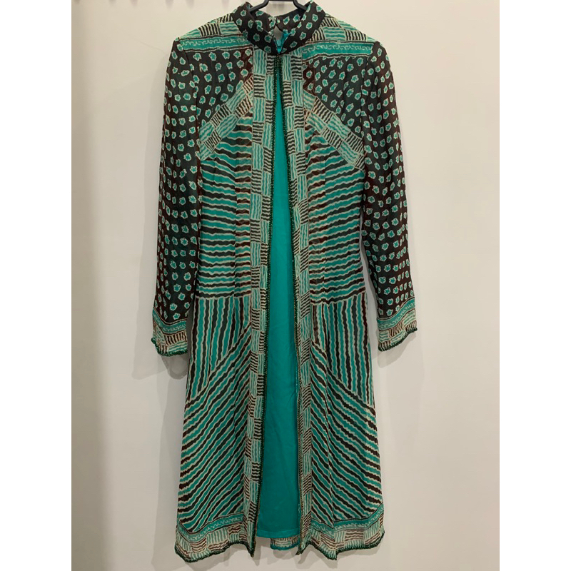 dress batik tulis sutra preloved