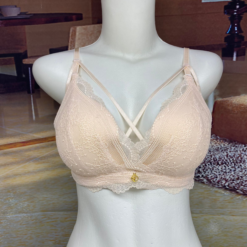 BRA / BH WANITA 8880 TANPA KAWAT SIZE 32-38 KAIT 3 PAKAIAN DALAM WANITA IMPORT