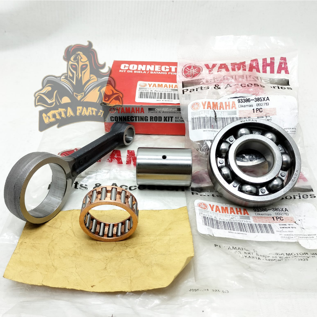 ORIGINAL STANG SEHER SET PLUS BEARING KIRI KANAN 2 PICS 6305 ASLI ORIGINAL YAMAHA KUALITAS ASLI ORIGINAL YAMAHA YGP PRESISI TINGGGAL PASANG DAN DIJAMIN AWET VEGA ZR VEGA RR JUPITER Z ROBOT JUPITER Z NEW