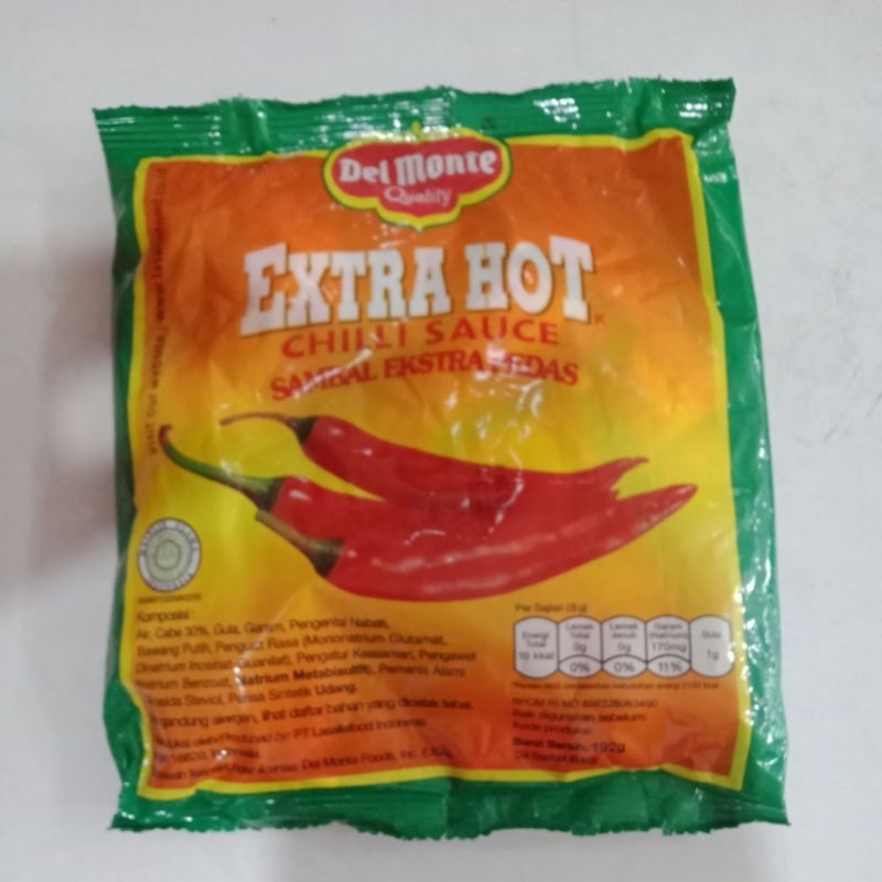 

Del monte Ekstra hot saset 192gr