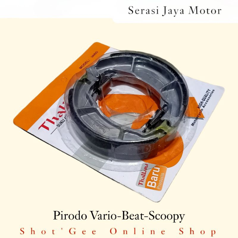 PIRODO VARIO/BEAT/SCOOPY / KAMPAS REM BELAKANG BEAT/VARIO/SCOOPY