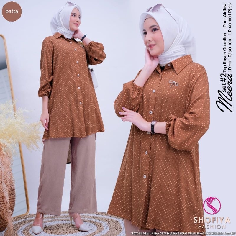 [READY] MEERA SET • TIARA • NADINE BY SHOFIYA ONE SET MUSLIM