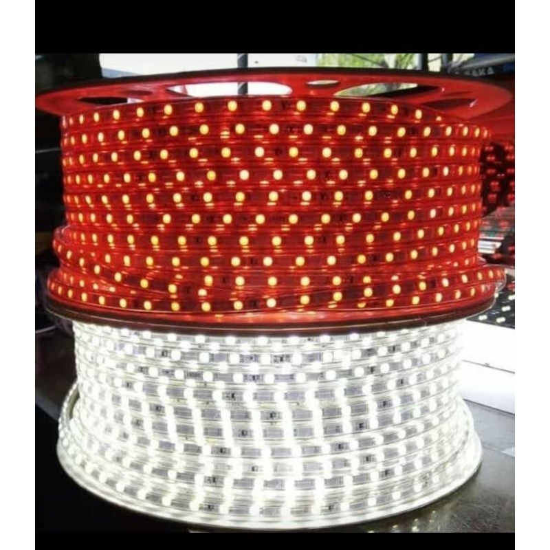 Lampu Bendera Merah Putih 8 Meter  dan 10 meter LED Strip 220v