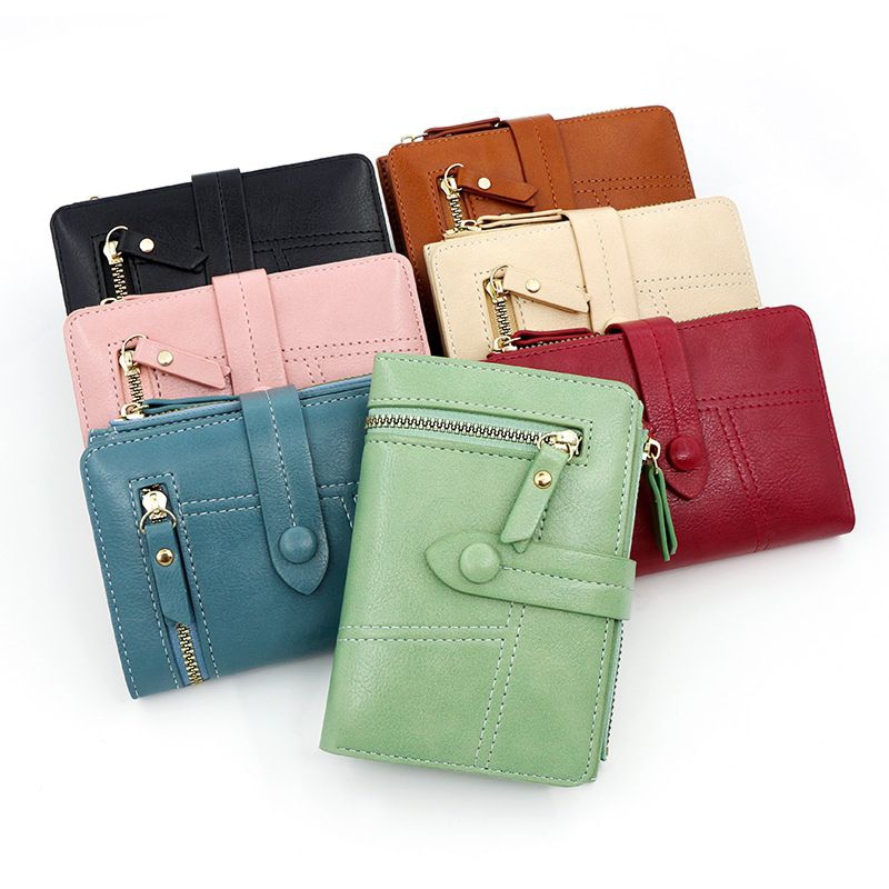 R823-1 Dompet lipat Wanita Saigon Kulit Leather Premium