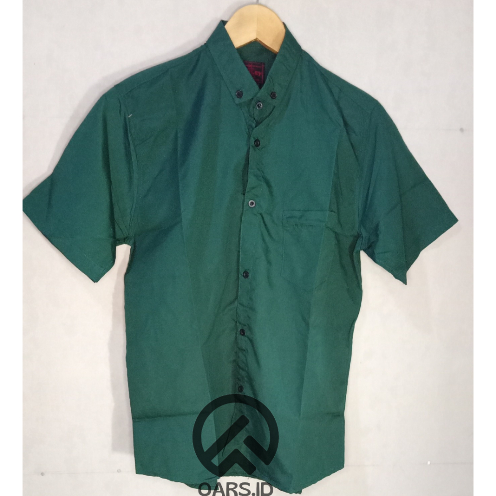 Kemeja Anak Laki-laki Polos Lengan Pendek usia 8 bulan sampai 13 tahun Pakaian anak tanggung Baju balita polos baju anak polos warna hitam putih mocca kuning mustard sage green lilac hijau army unisex