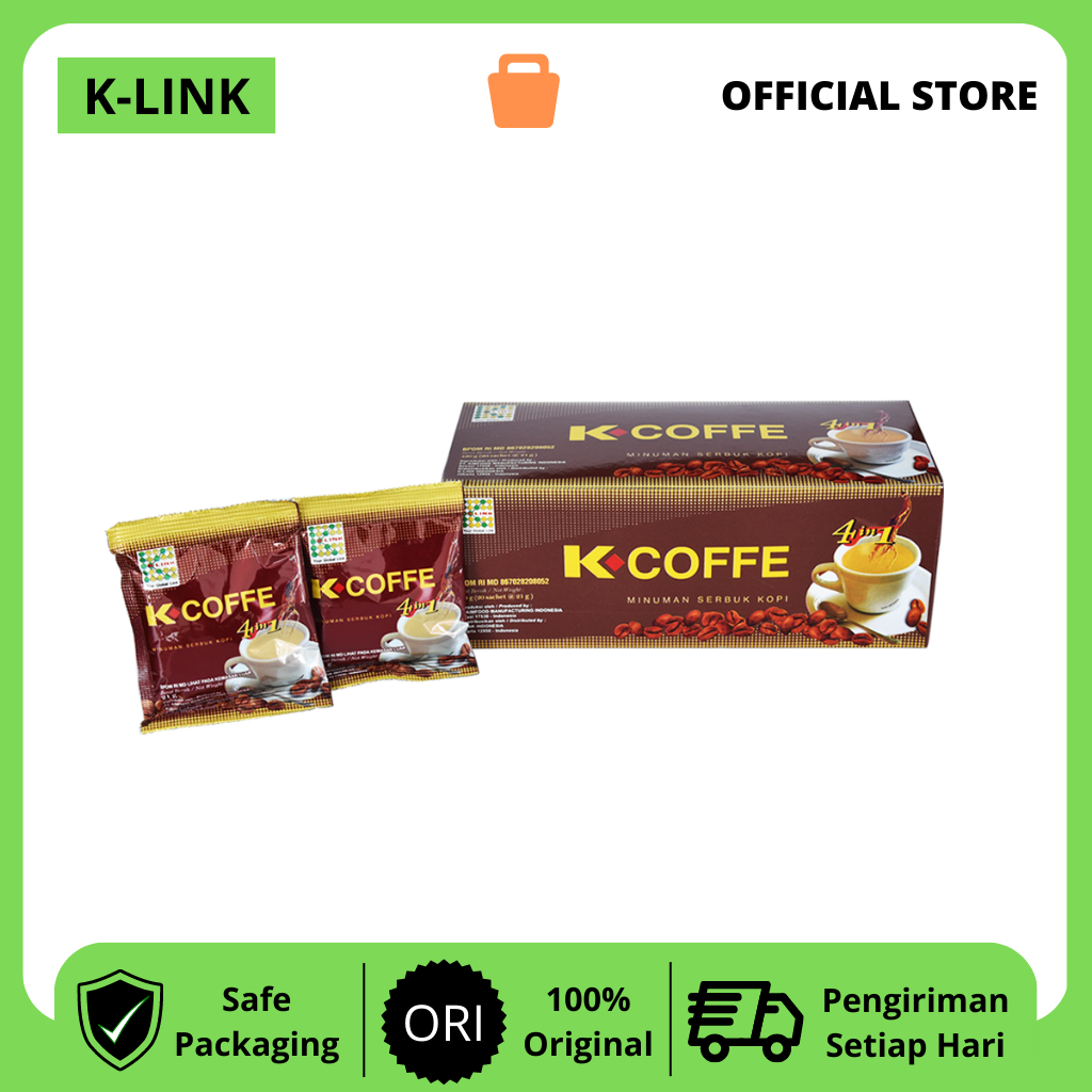 

COFFE 4 IN 1 KOPI GINGSENG ARABICA ORIGINAL