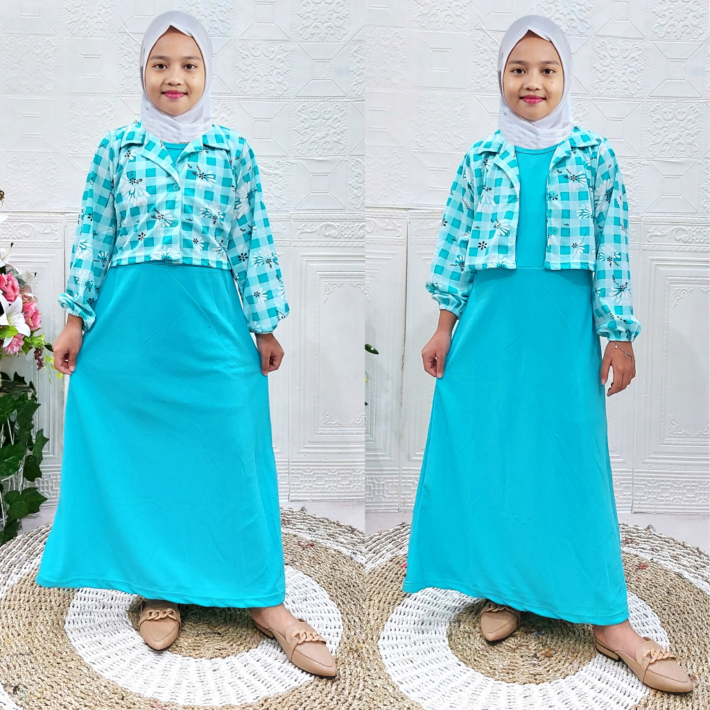 Gamis Jas Set Vanilla CKids