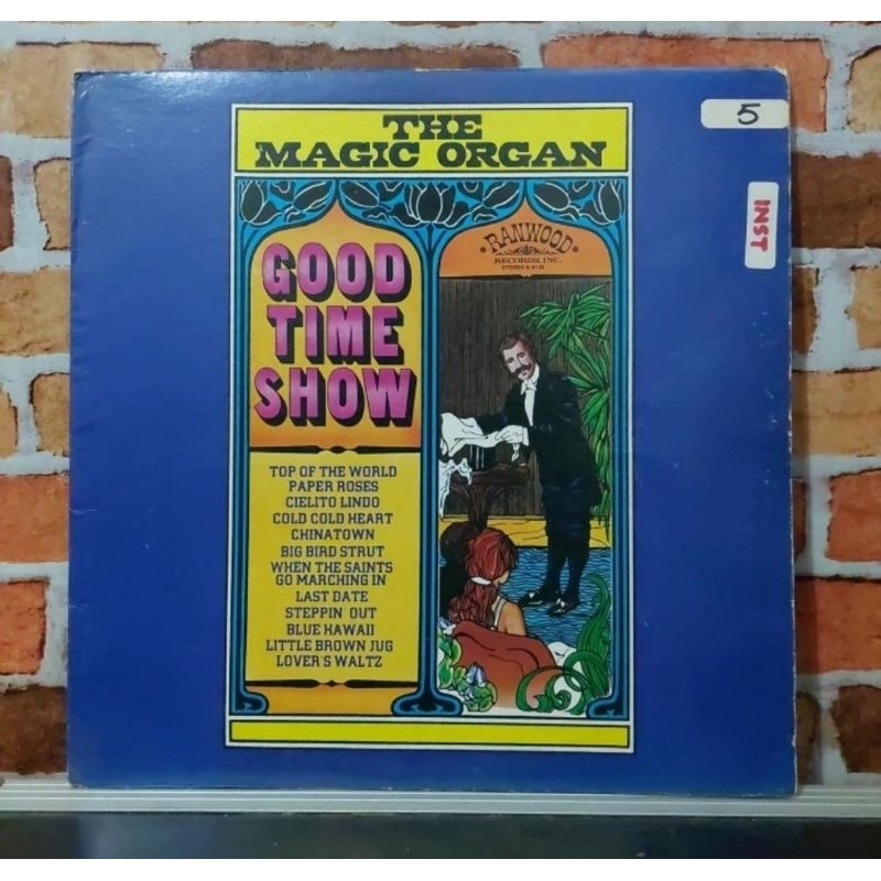 Vinyl Piringan Hitam 12 inch The Magic Organ