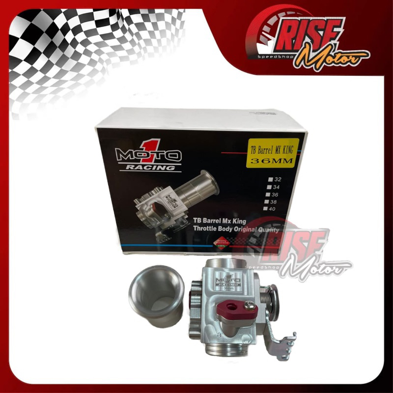 THROTTLE BODY MOTO 1 BARREL MX KING 36 MM