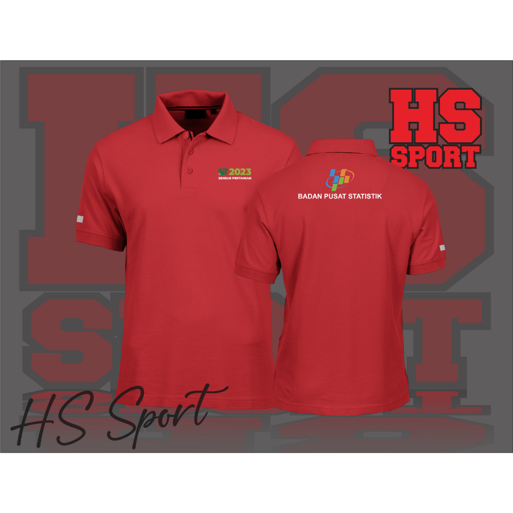 POLO SENSUS 2023 - BAJU POLO SENSUS BADAN PUSAT STATISTIK BAJU POLO KERAH TSHIRT