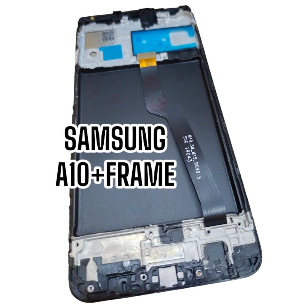 LCD TOUCHSCREEN SAMSUNG A10 M10 PLUS FRAME FULLSET