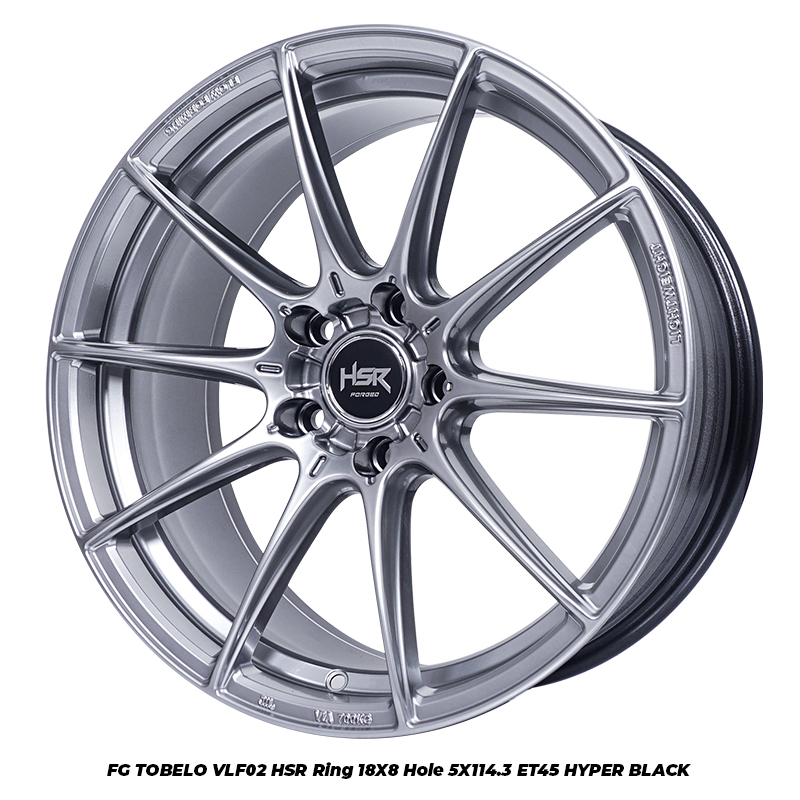 Velg Mobil Ring 18 HSR FG TOBELO VLF02 Velg R18 Original HRV Xpander Innova Rush Terios