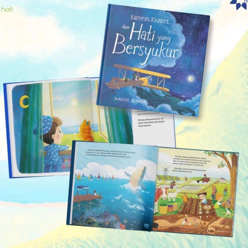 Kareem dan Khaleel / Buku Edukasi Anak / Hati yang  Bersyukur / Mencari Allah / Missing Kufi / Peci yang Hilang / Kareem &amp; Khaleel