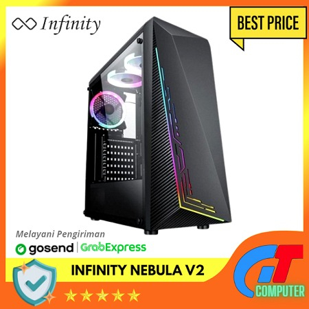 PC Gaming Lengkap i3 10105F Generasi 10 / VGA GTX 750 Ti 4GB / Ram 16GB / SSD / Editing - Gaming