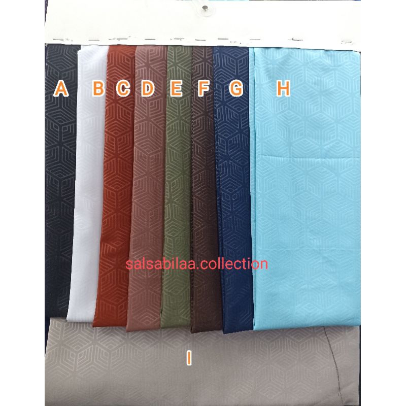 Kain Meteran Embos Wolfis/Wolvis/Woolpeach Motif Dadu