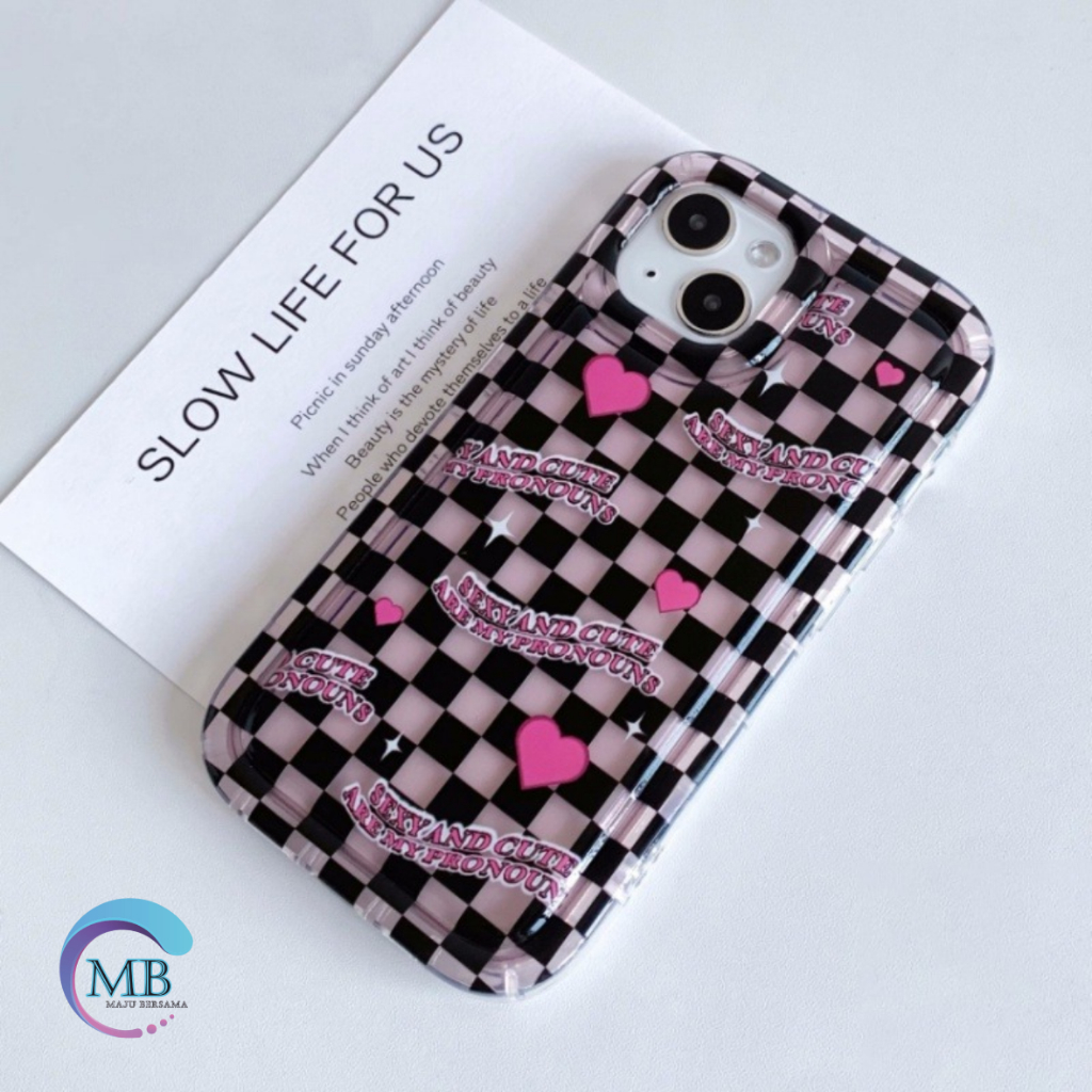 SS824 SOFTCASE AIR BAG LOVE GRID FOR VIVO Y02 Y12 Y15 Y17 Y11S Y11 Y15S Y15SA Y01 Y16Y 02S Y20 Y20I Y20S Y12S Y12A Y30 Y50 Y21 Y32 Y33S Y21T Y33T Y22 Y22S Y35 Y36  Y53 Y55G Y75 Y83 T1 Y71 Y81 Y91 Y93 Y95 Y91C Y1S V5 V27 V27S16 S16 PRO V27E S16E MB5010