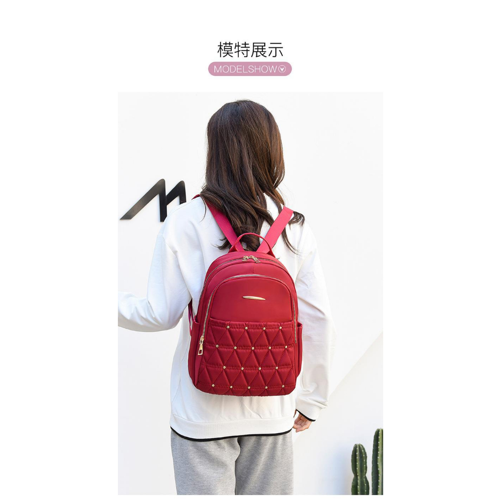 ( 2PC 1KG ) GTBI998882047  New Arrival 2023 !!!  Tas Ransel  Tas Wanita Import  Premium Terbaru 6002