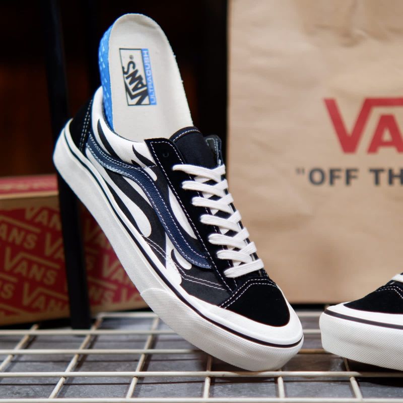 Vans Style 36 Decon Sf Flame Black / White Original 100%