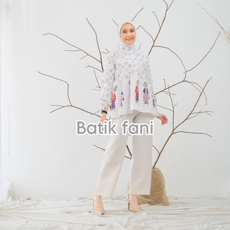 Atasan Batik Wanita PPBTK07 Modern Batik murah Cassual Atasanbatik Wanitabatik /