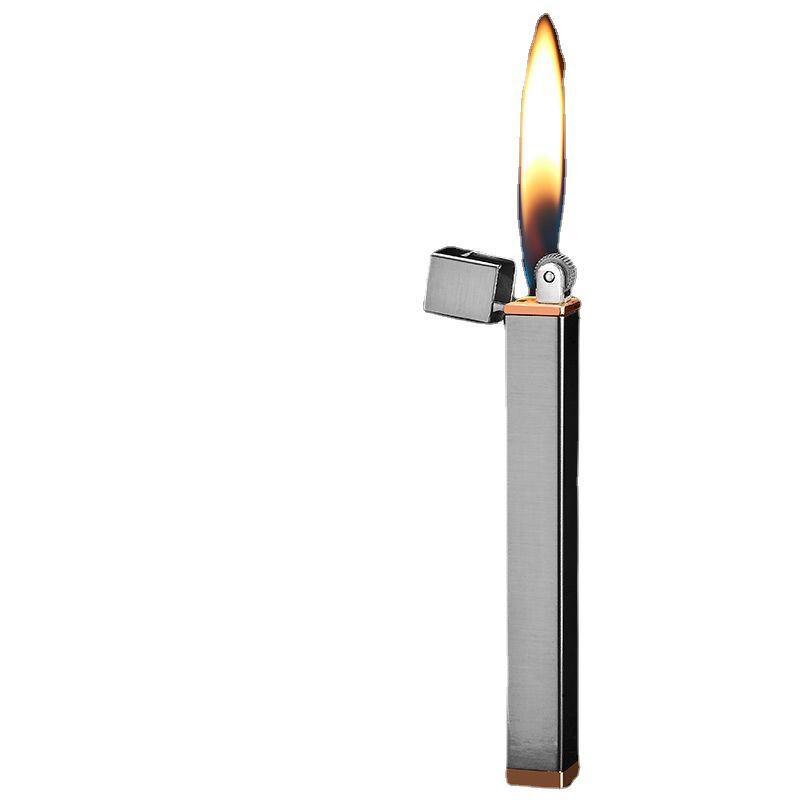 Mancis Korek Api Slim Tipis Unik Elegant Gas Lighter Bisa Isi Ulang Murah