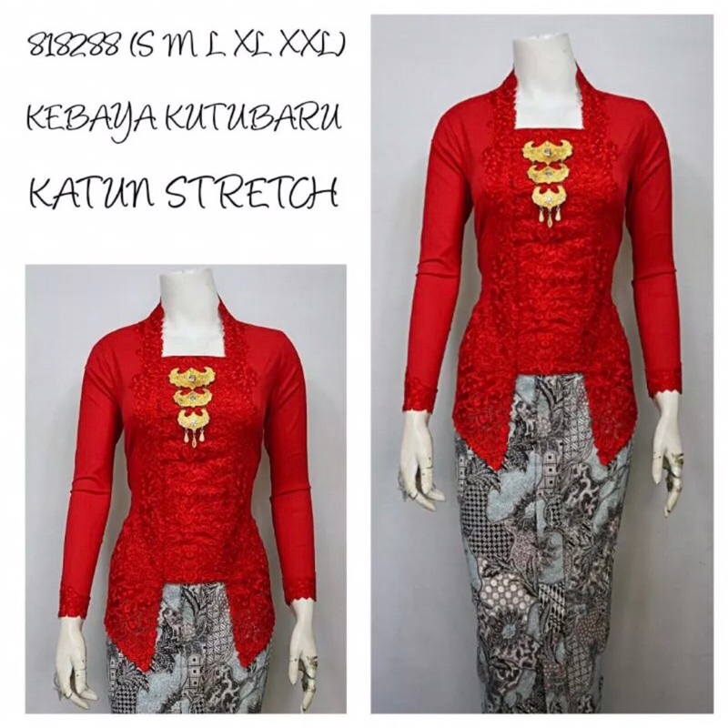 Kebaya Kutu Baru Kebaya Katun kKaya Bordir kKebaya Cantik