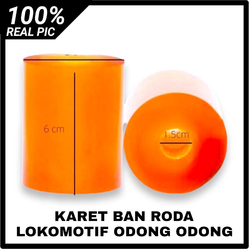 KARET BAN RODA LOKOMOTIF ODONG ODONG KARET RODA ODONG ODONG 5CM