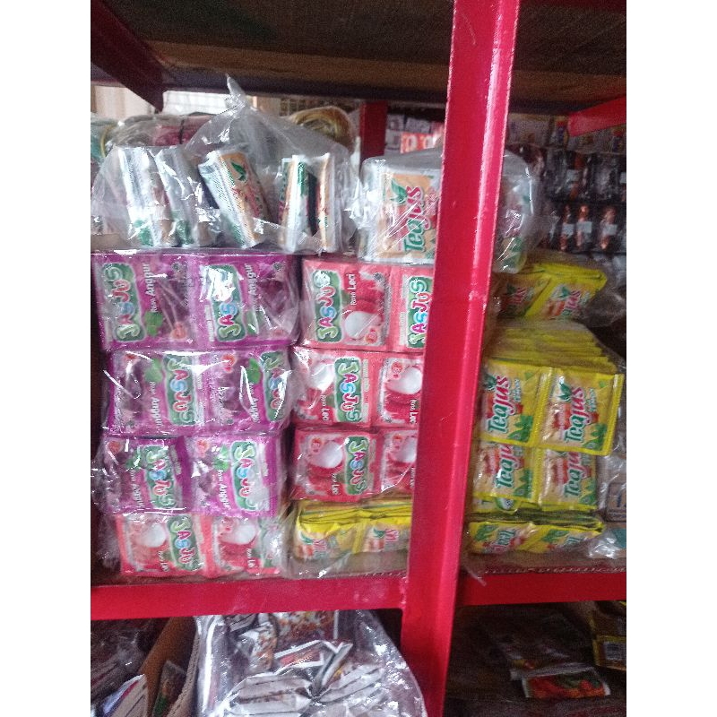

Teh jus / jas jus minuman serbuk kemasan