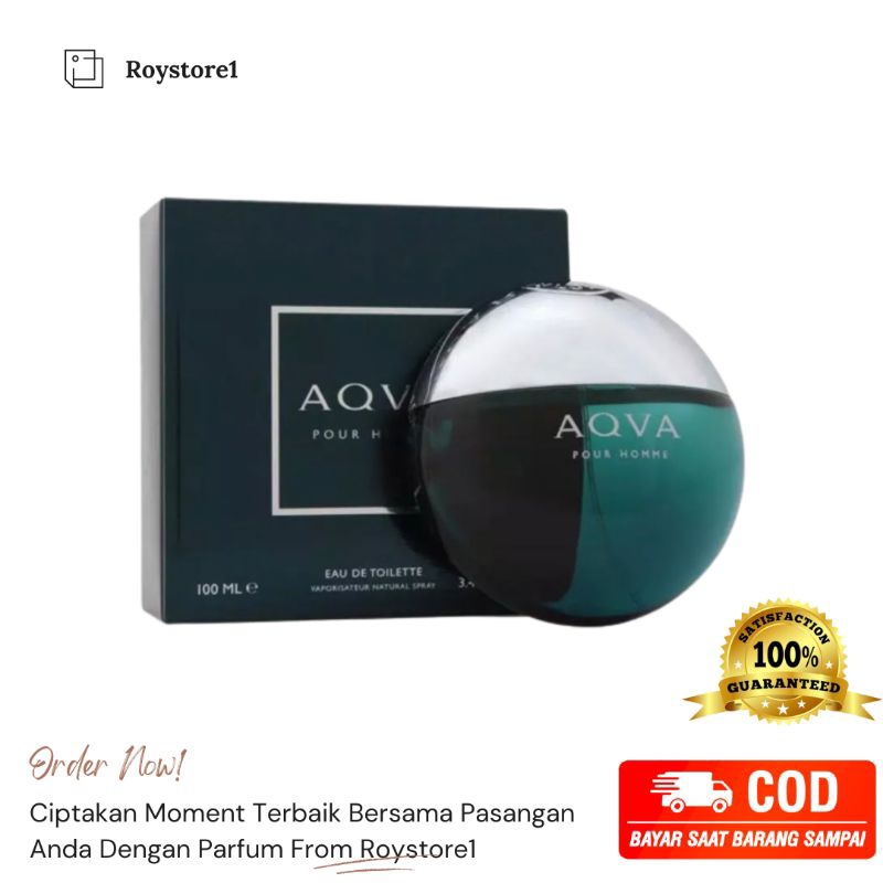 Bulgari  aqua 100ml Parfum Pria