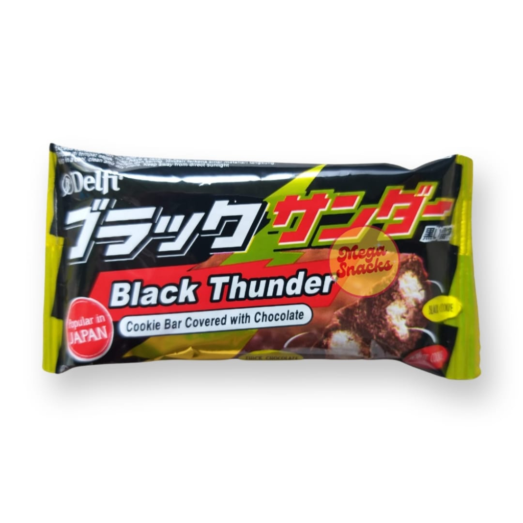 

[PROMO!!] DELFI BLACK THUNDER 21gr Snack Impor Jepang satuan / eceran