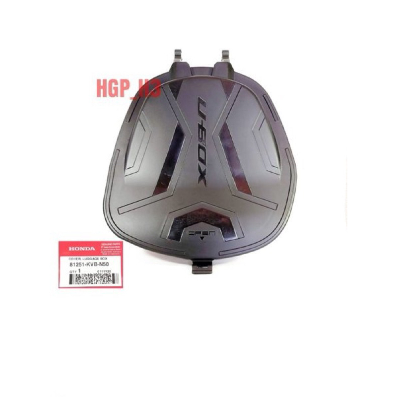 tutup box bagasi vario 110 karbu techno original 81251-KVB-N50