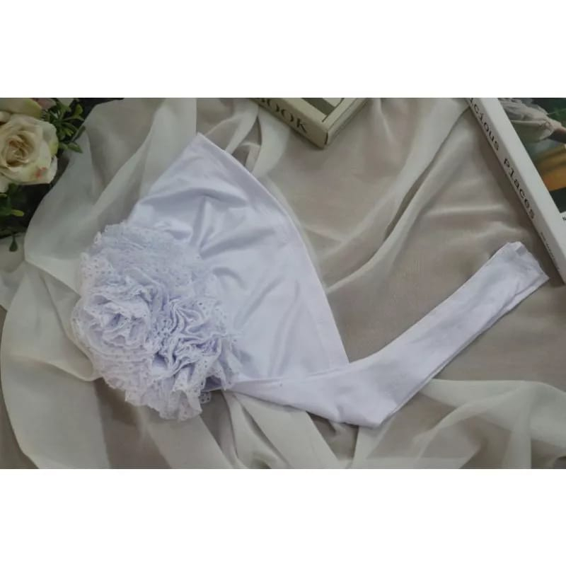 ciput konde atau inner konde ninja brukat besik kaos cepol tali hijab