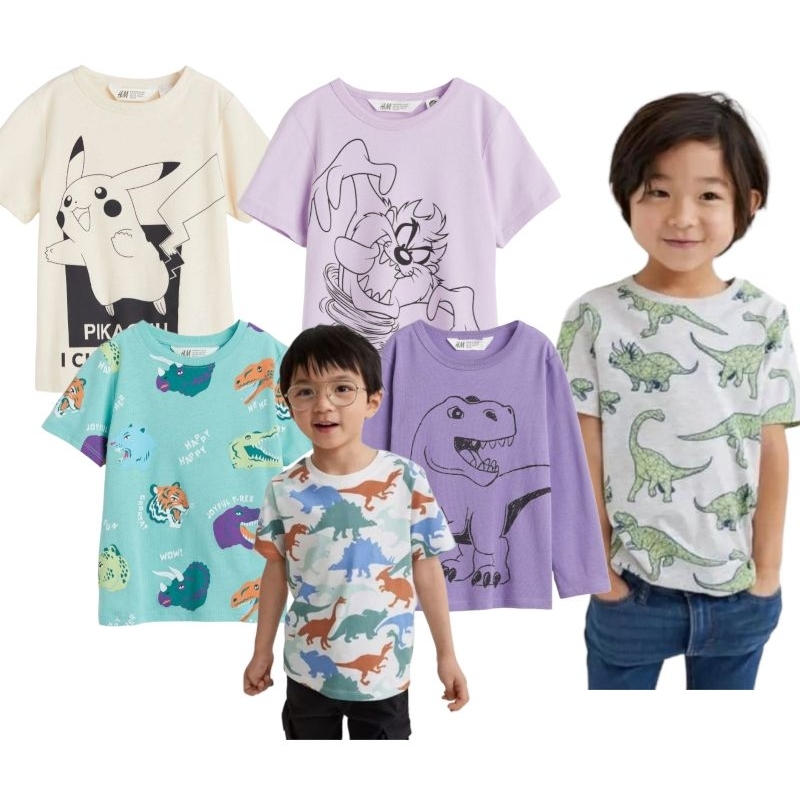 kaos hnm anak laki²